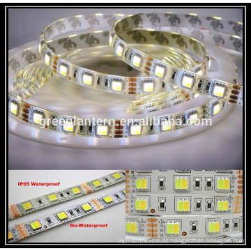 DC12V Dimmable wasserdicht 300 LEDs CCT flexible SMD5050 zweifarbige LED-Streifen Licht